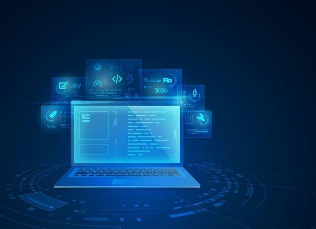 Android app development interface